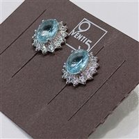 Orecchini Vidali Gioielli Donna in Argento Zircone ORAR-113-34 - ORAR-113-34